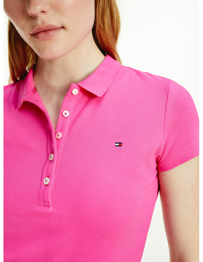 WOMENS-POLO KNIT  S/S